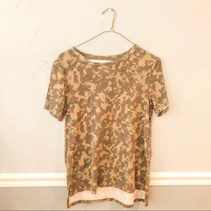 Small camouflage T-shirt